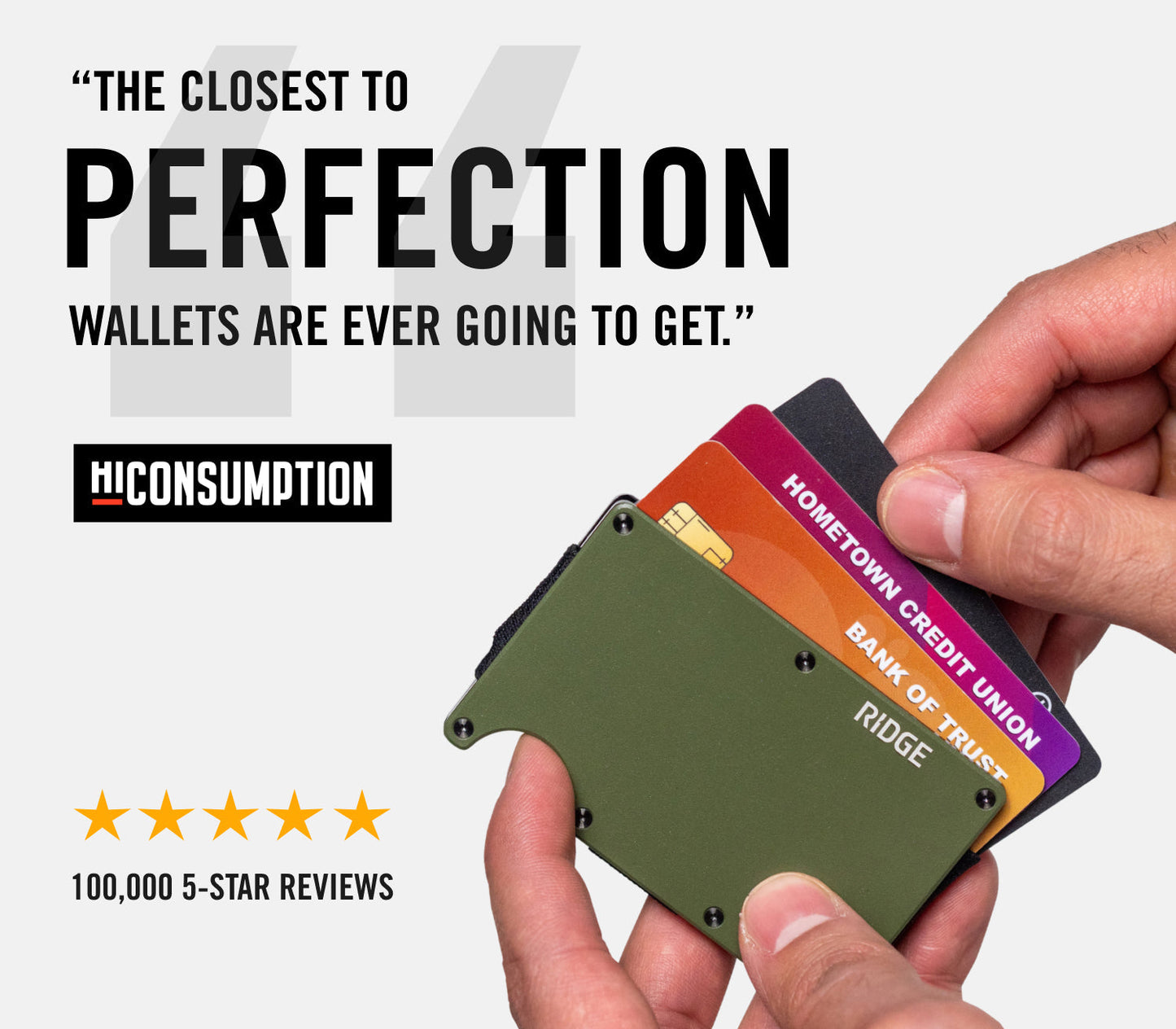 Ridge Wallet - Carbon Fiber 3k