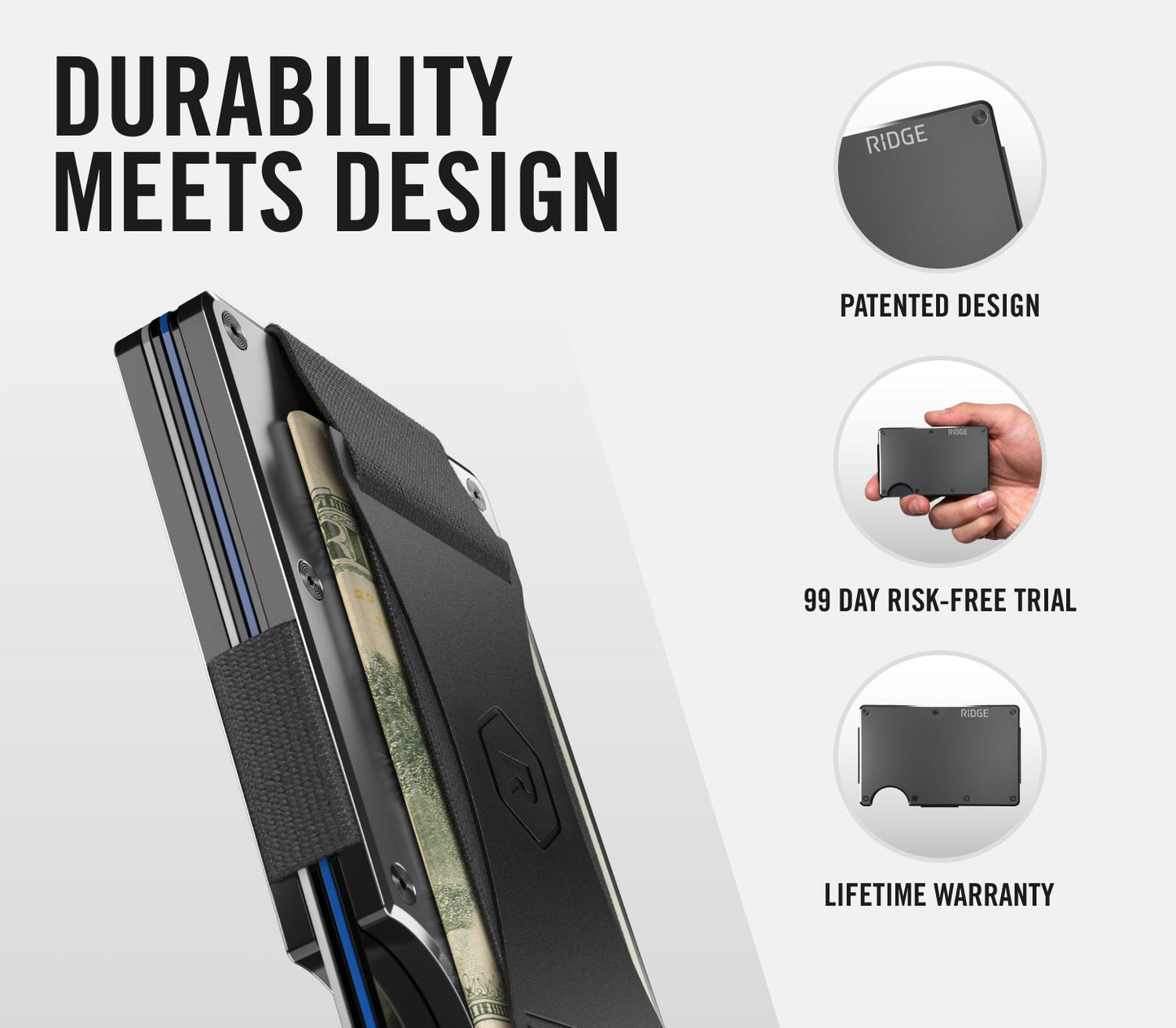 Ridge Wallet - Carbon Fiber 3k